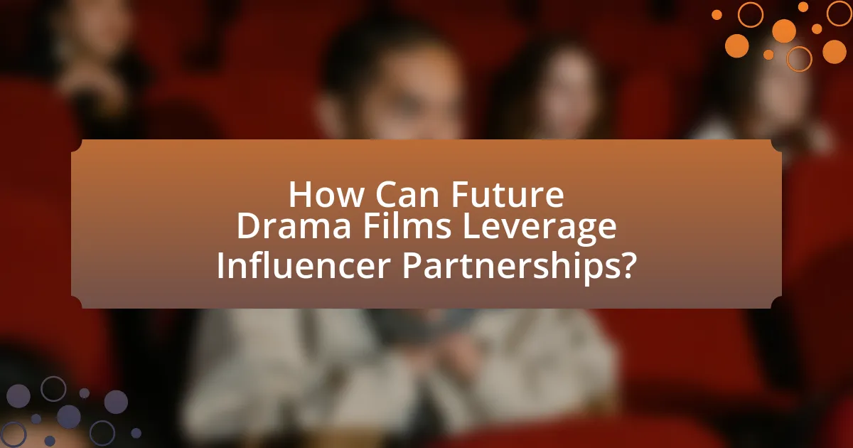 How Can Future Drama Films Leverage Influencer Partnerships?